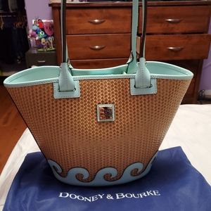 Dooney and Bourke Beacon Woven Atlantic tote